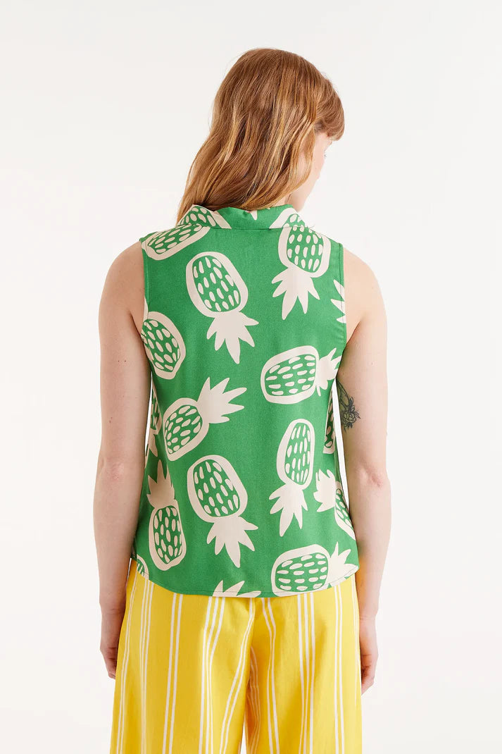 Pineapple Print Shirt