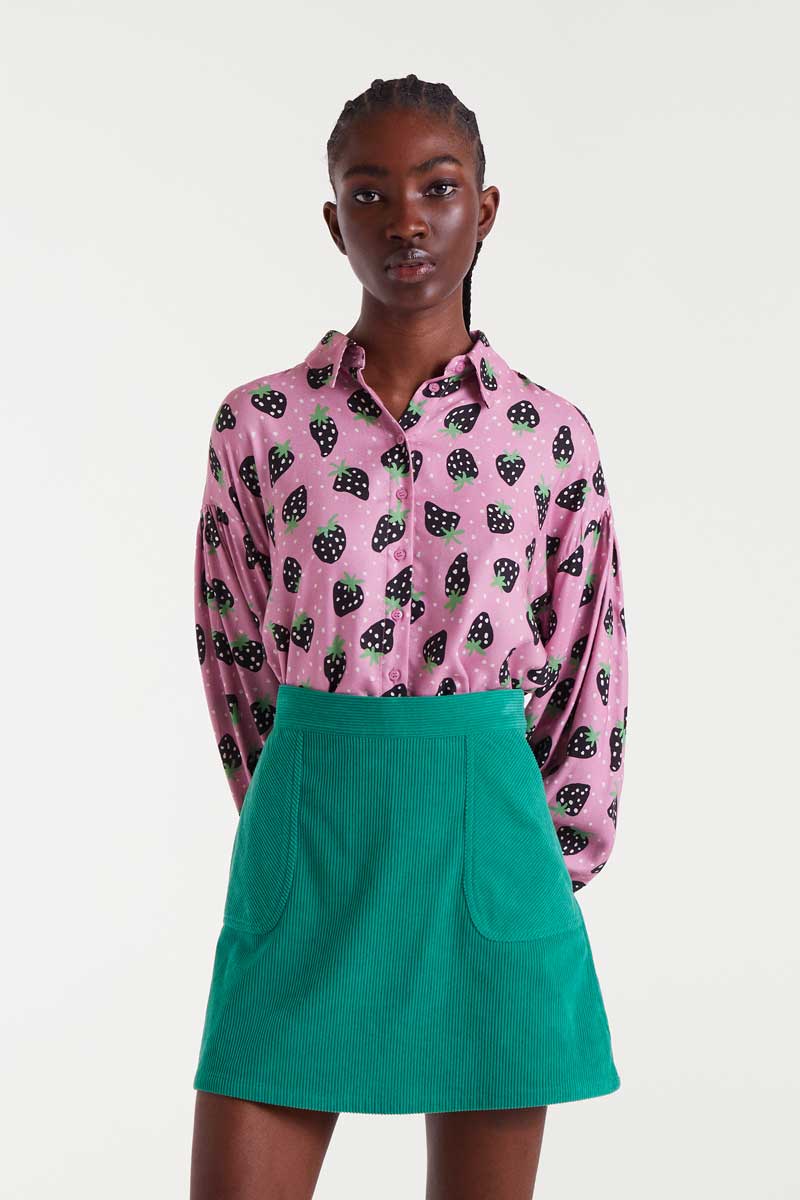 Strawberry Print Shirt