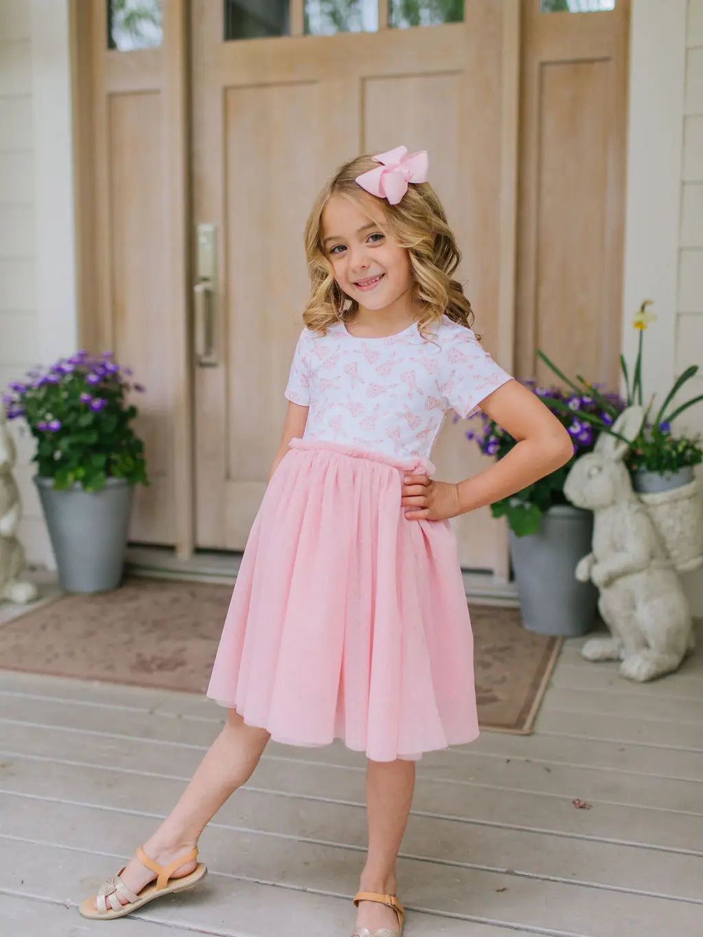 Tutu Dress - Ditsy Bunny