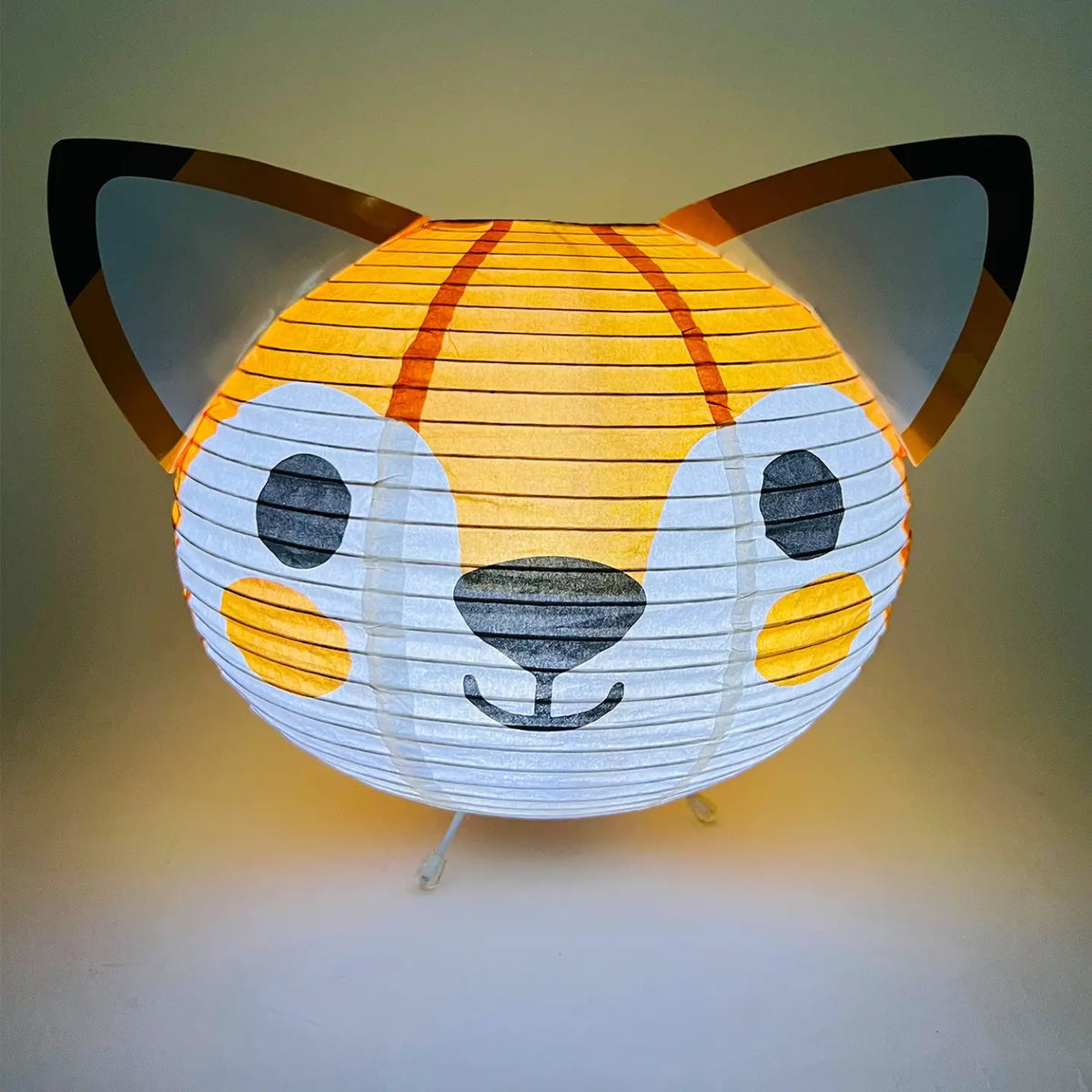 Paper Led Lantern - Fox