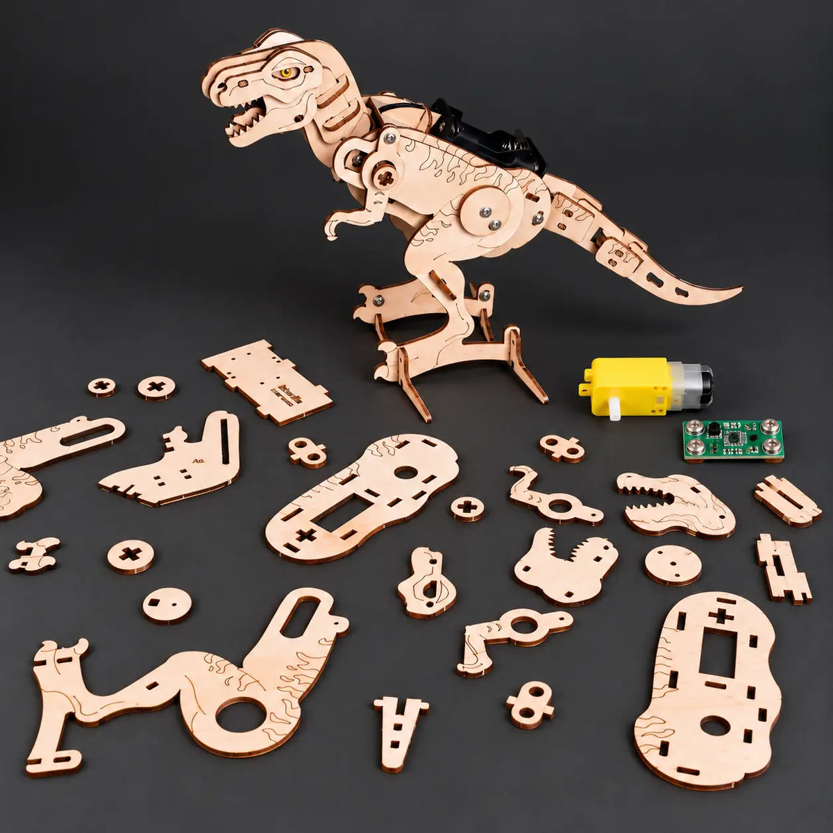 Sound-Activated T-Rex Robot Kit