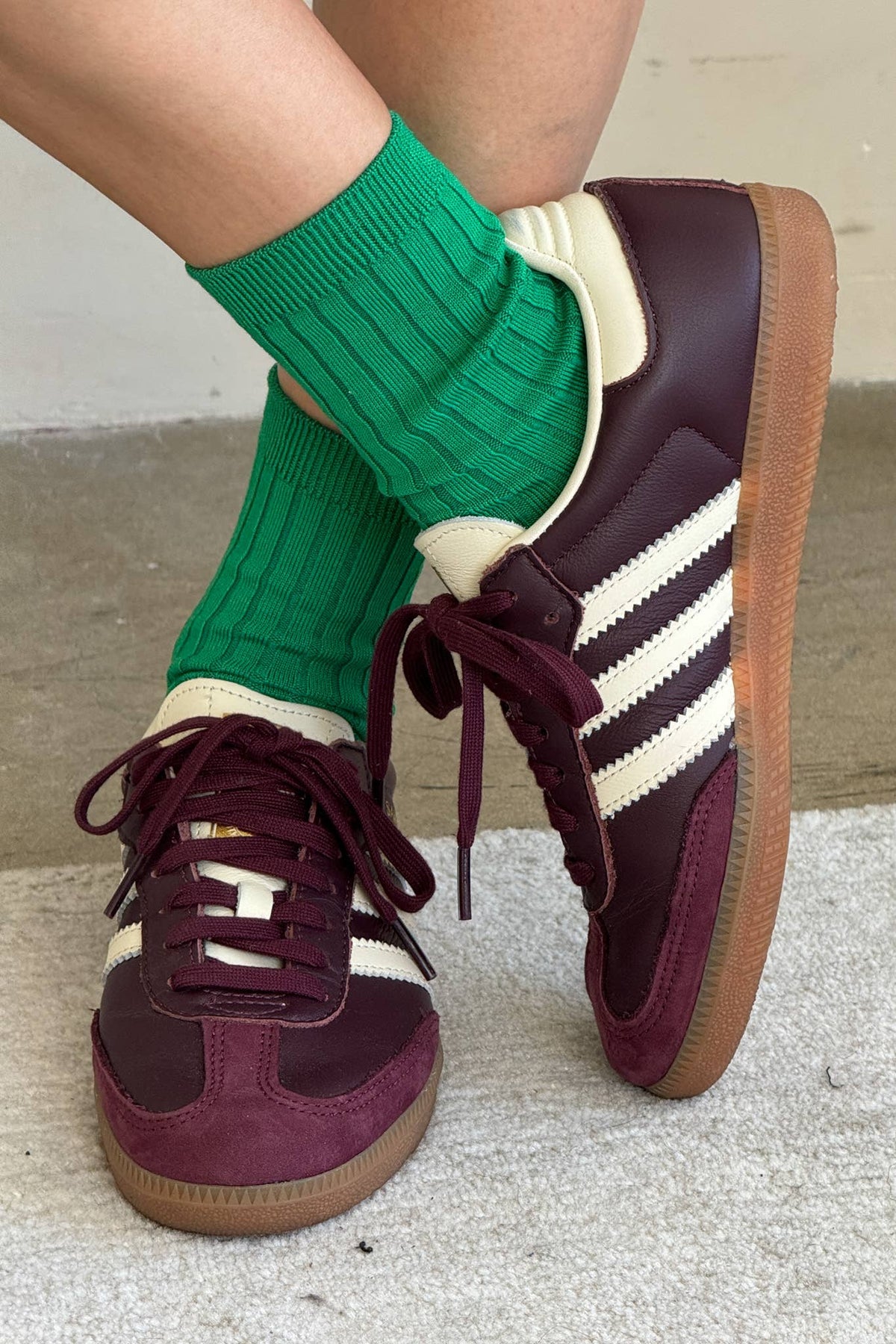 Her Socks - Mercerized Combed Cotton Rib