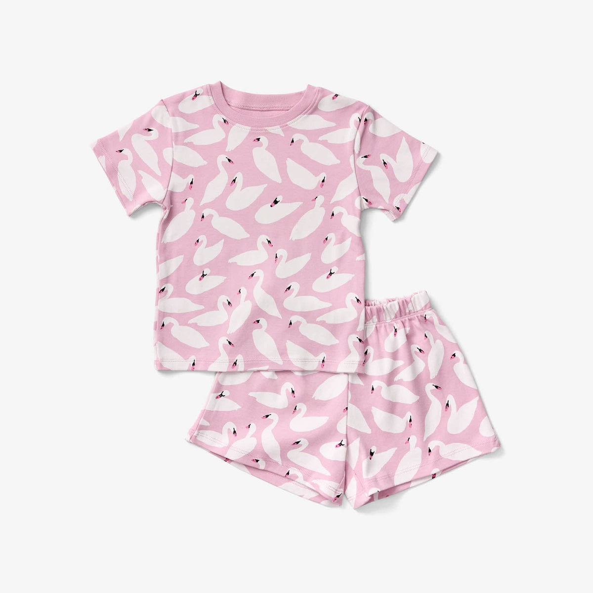 Shirt + Short Set - Swan