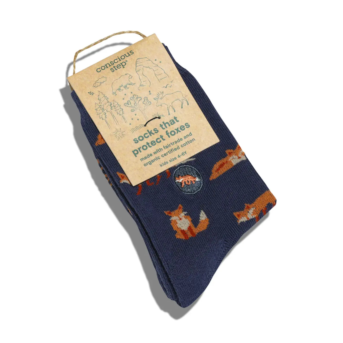 Kids Socks That Protect Foxes