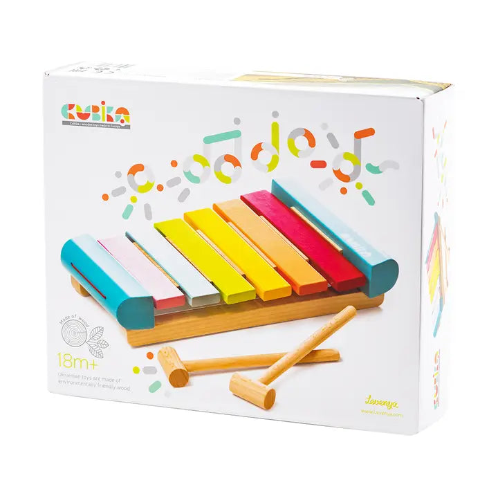 Cubika Wooden Toy Xylophone