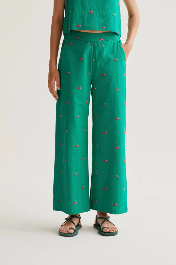 Cherry Pants - Green