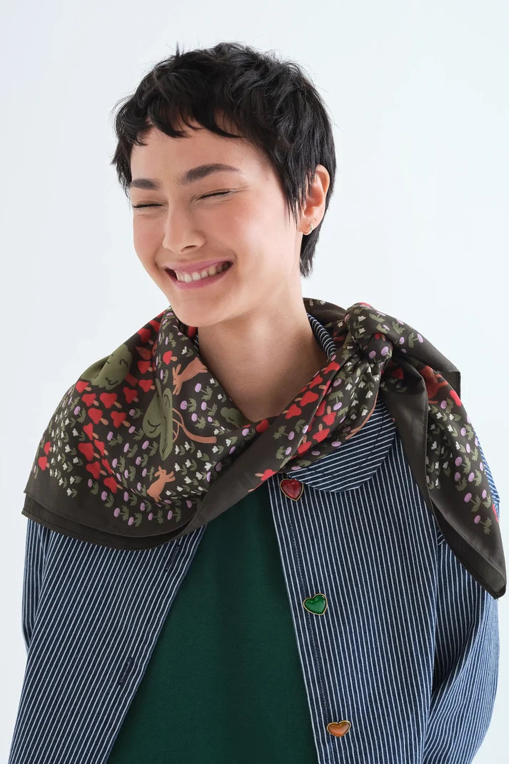 Volpe Print Scarf