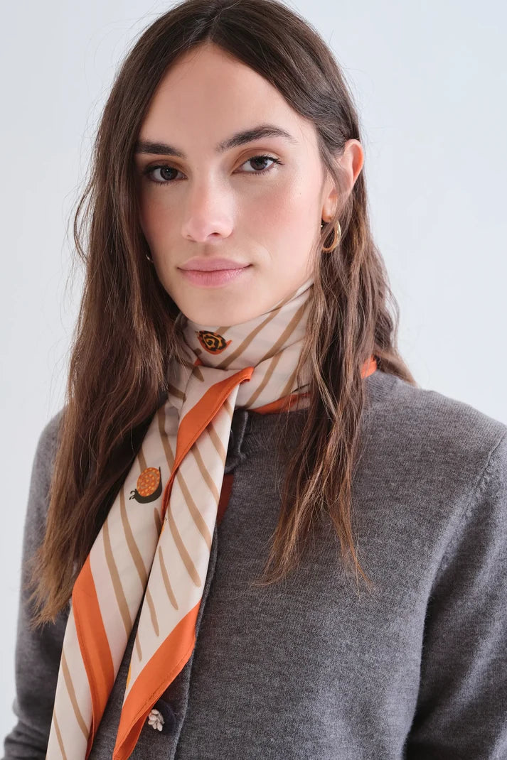 Snail Print Scarf