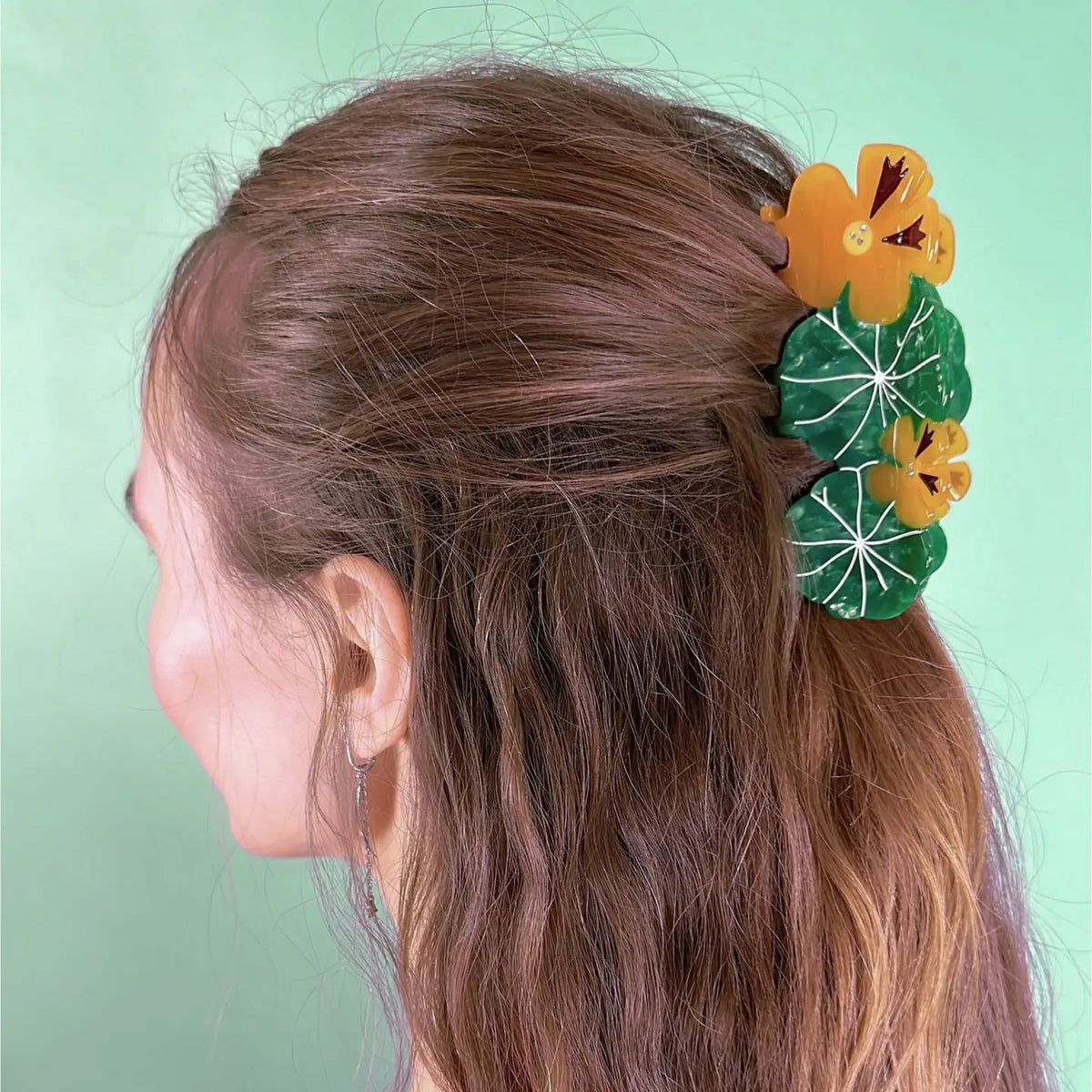 Nasturtion Garden - Hair Claw