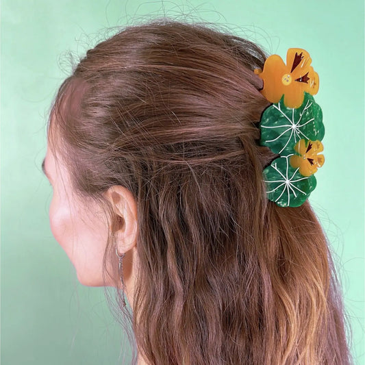 Nasturtion Garden - Hair Claw