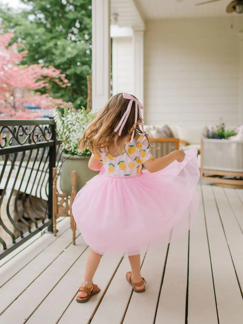 Tutu Puff Dress - Lemonade