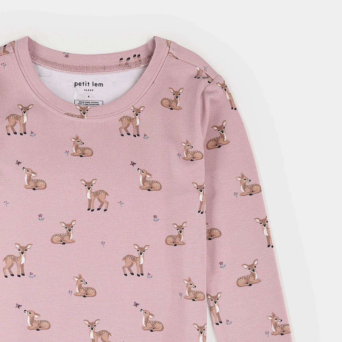LunaKnit Fall Fawns Child PJ Set