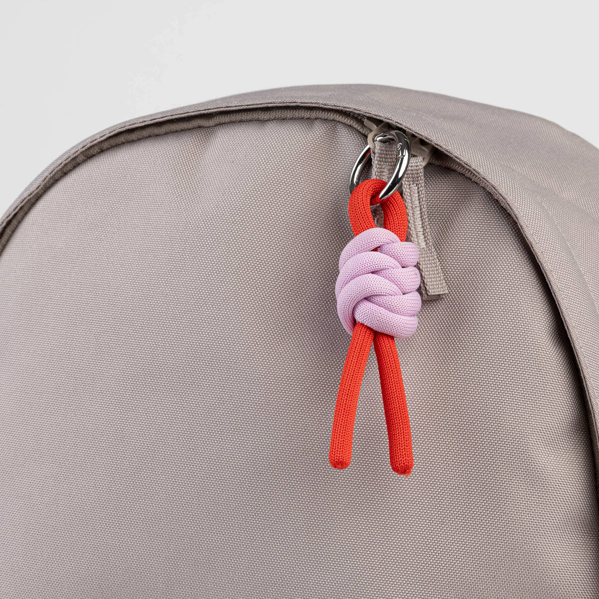 Colorblock Knot Keychain - Two Colors