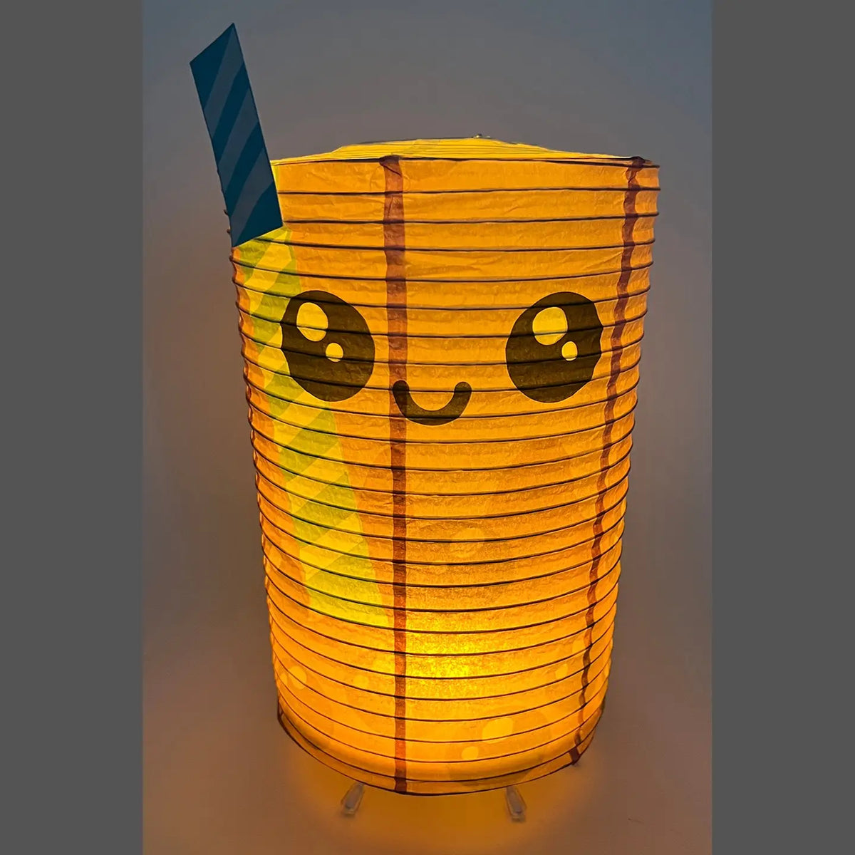 Paper Led Lantern - Boba Tea