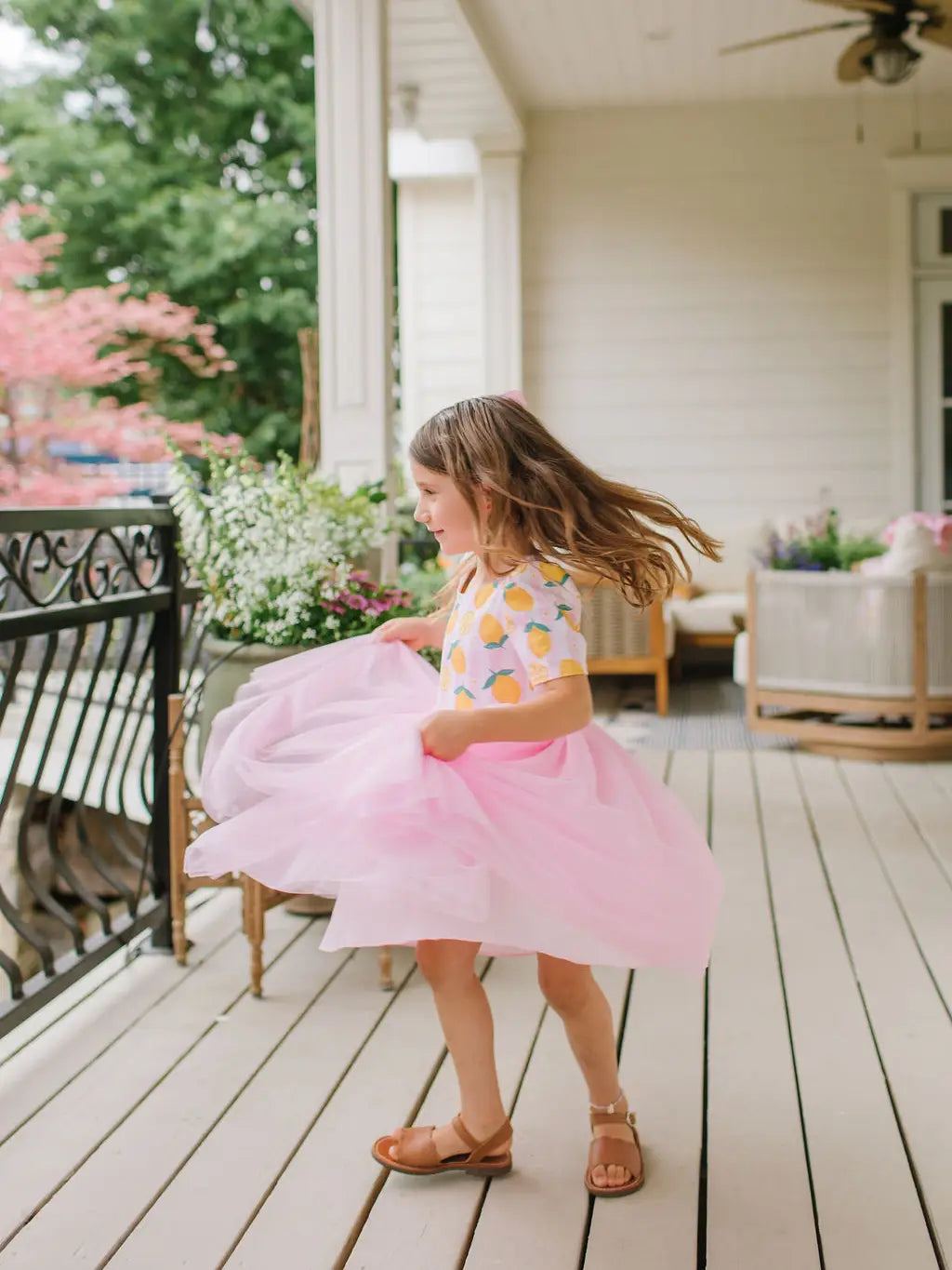 Tutu Puff Dress - Lemonade