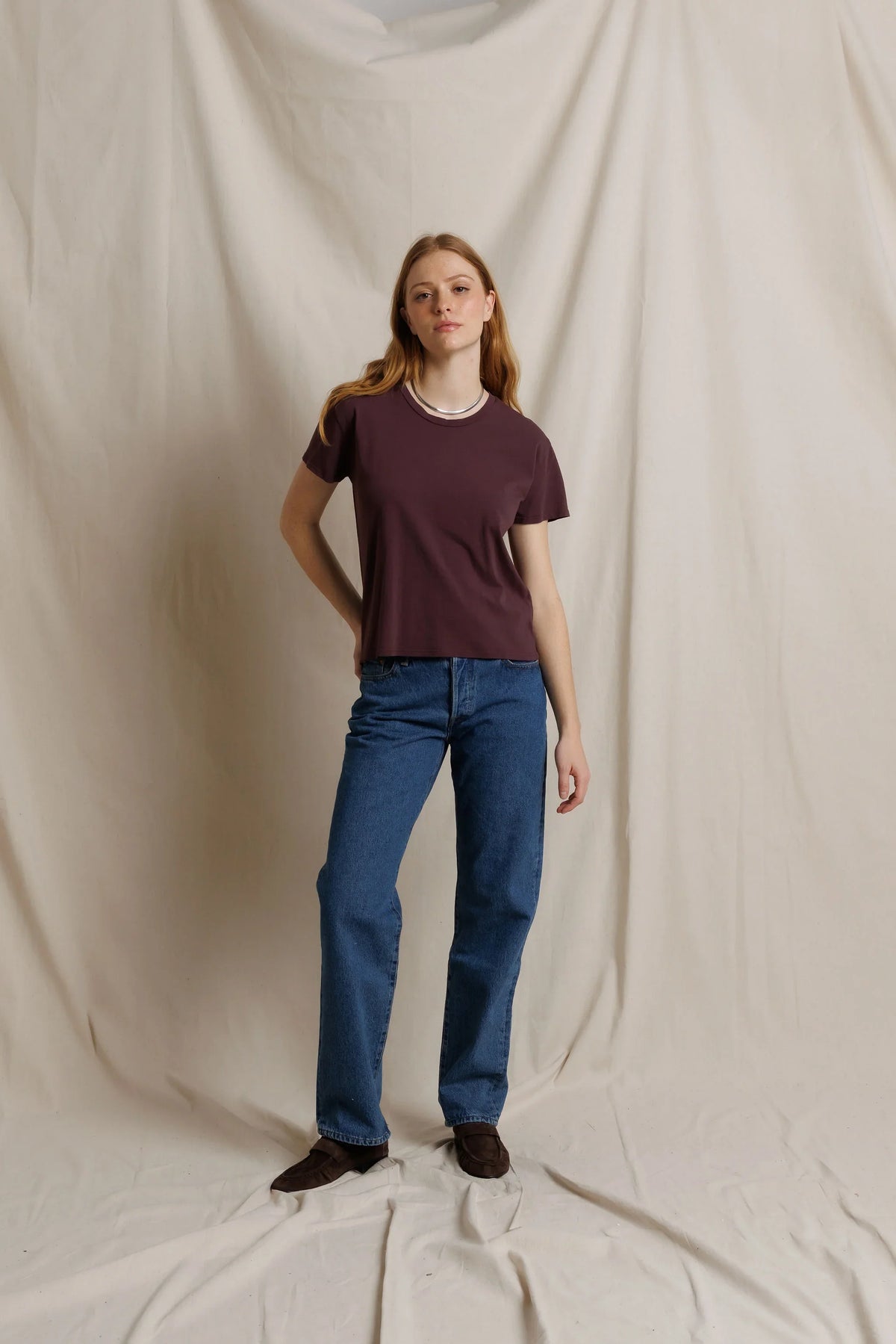 Harley Tee - Cherry Lacquer