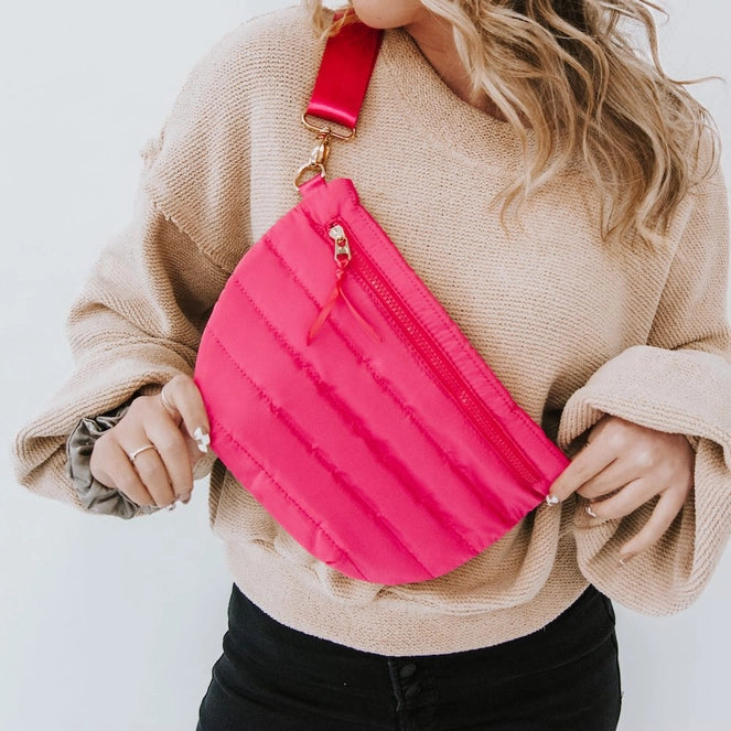 Jolie Puffer Belt Bag  - Several Colors