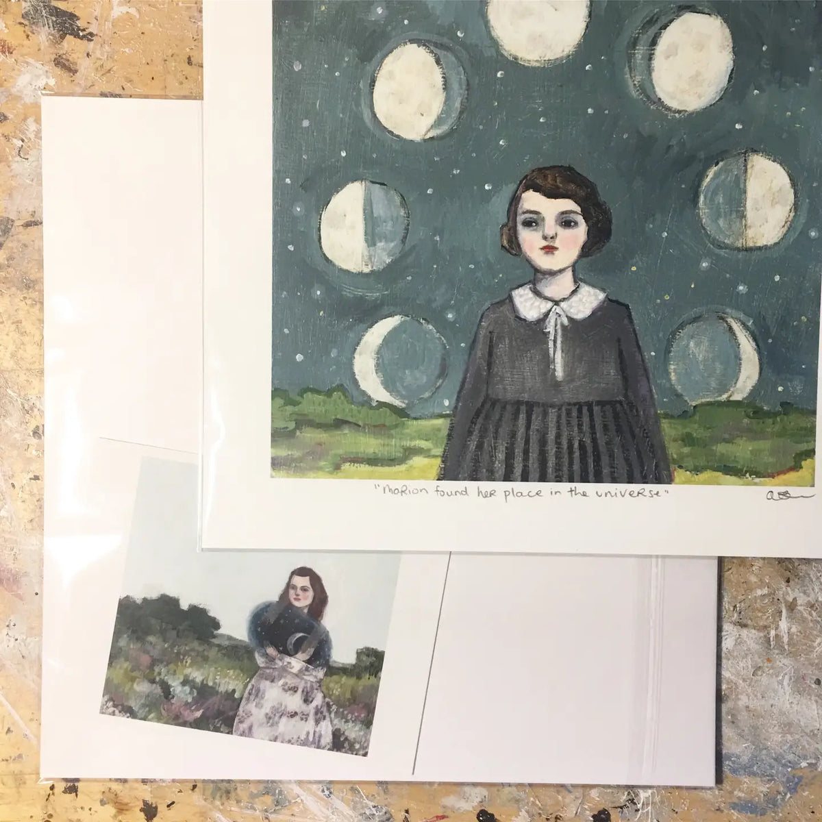 Marion Found Her Place in the Universe - Print