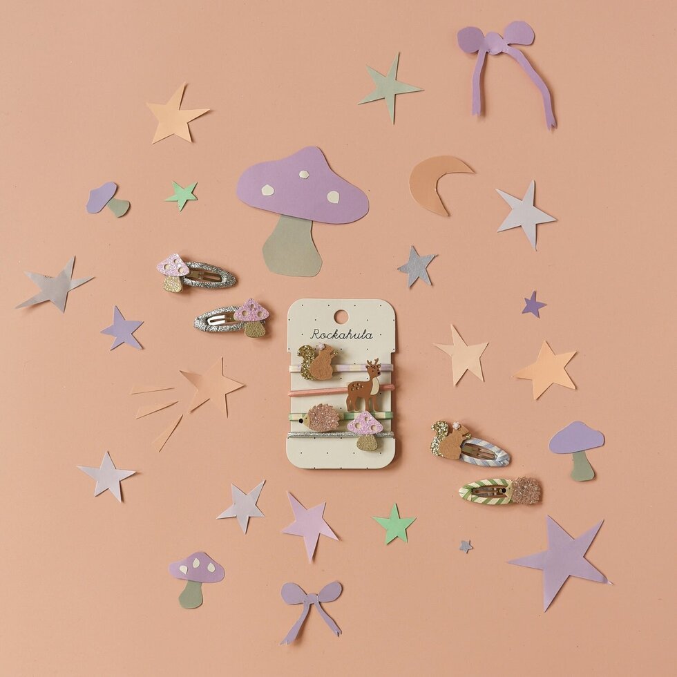 Enchanted Forest Creatures Hair Clips