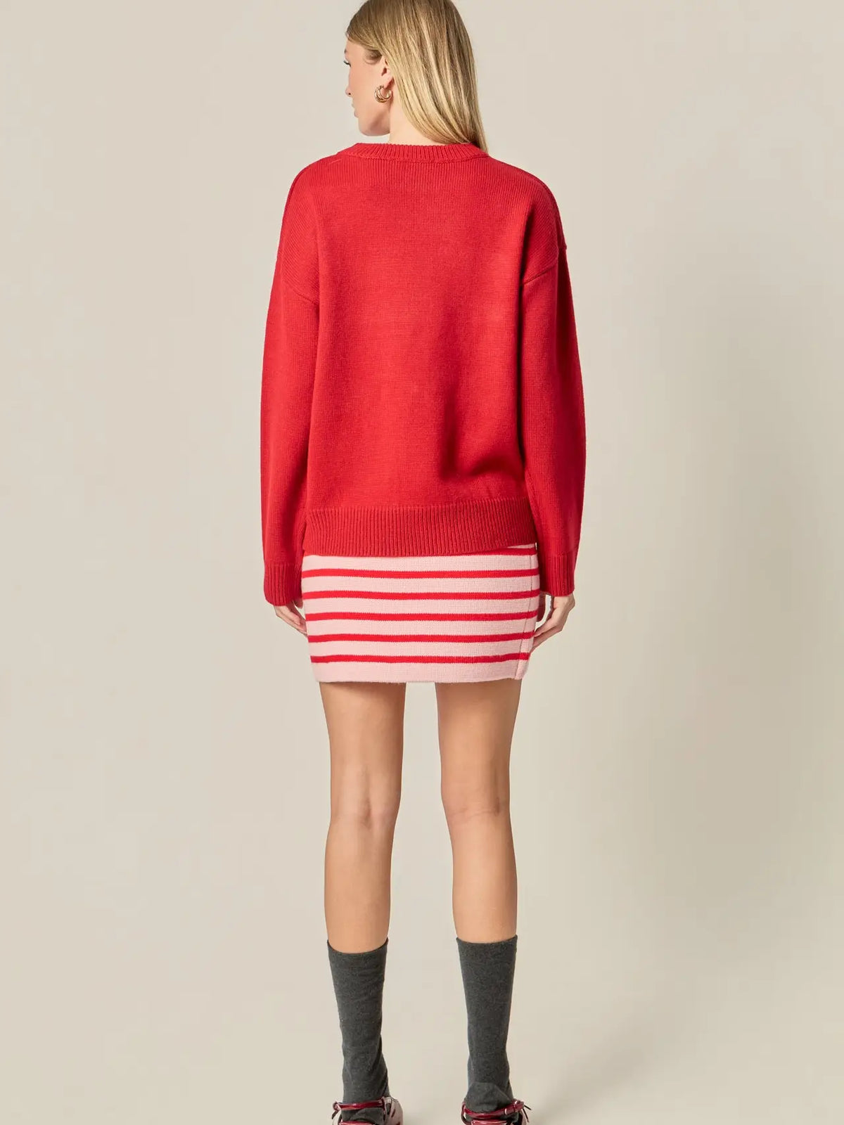 Lover Crewneck Statement Sweater