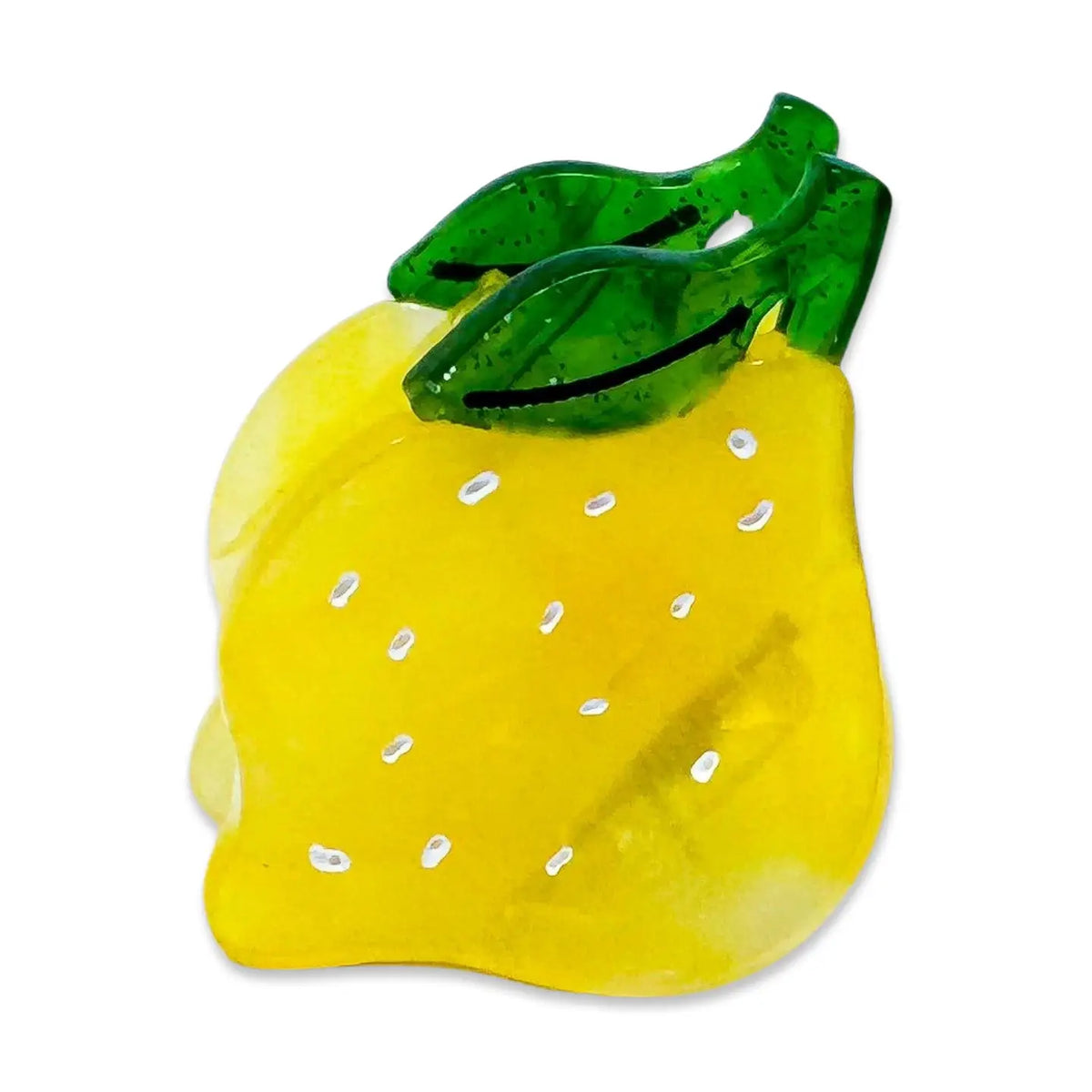 Mini Lemon Hair Claw Clip