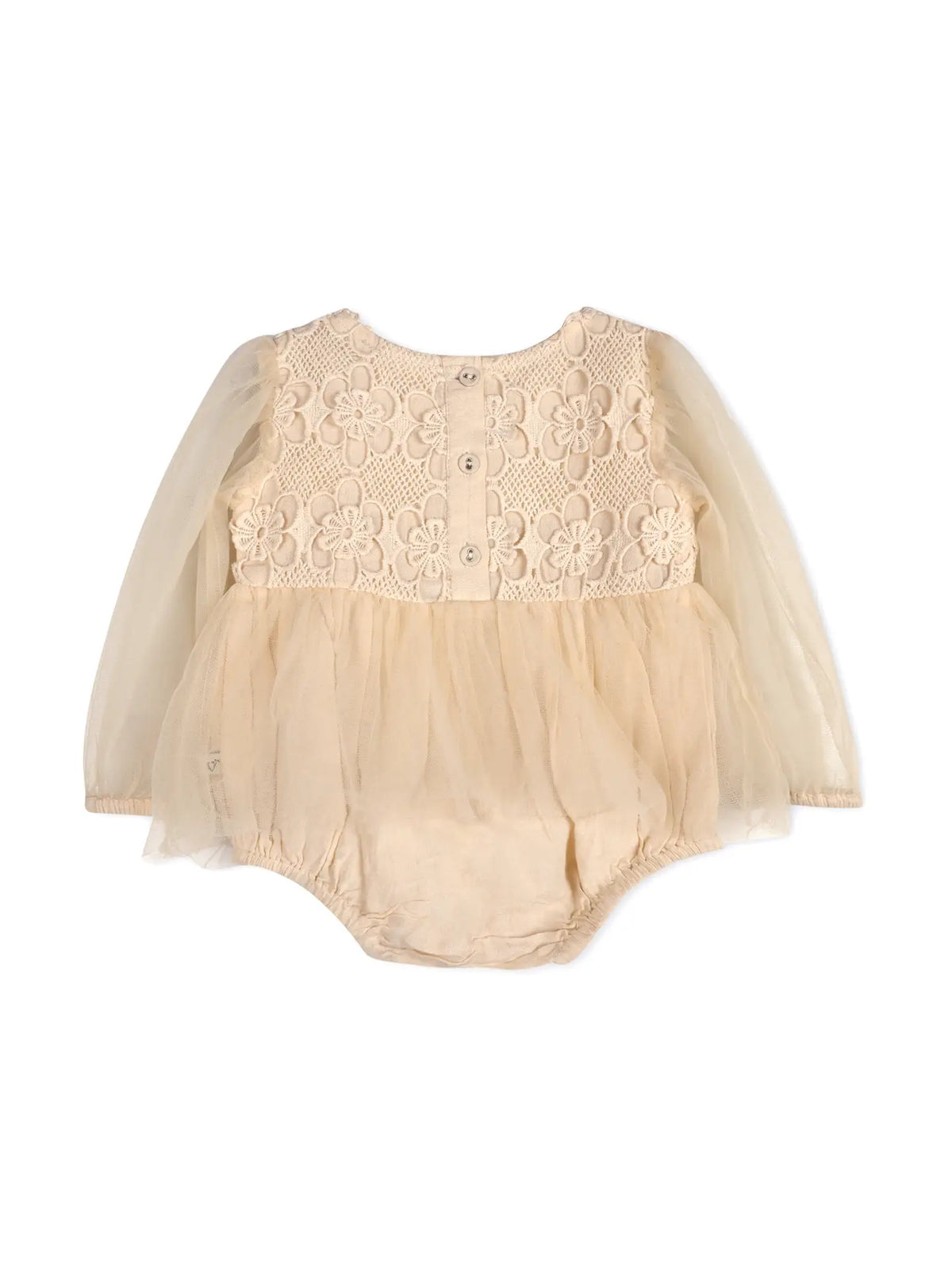 Thalia Crochet Lace Tutu Romper & Headband