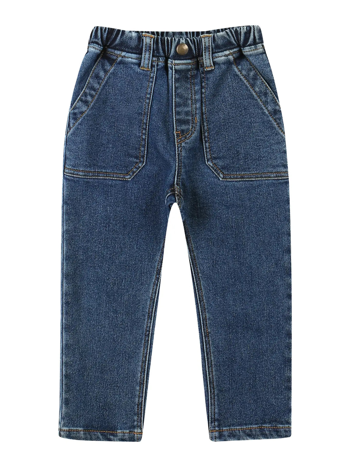 Baggy Wide Pocket Denim Pants