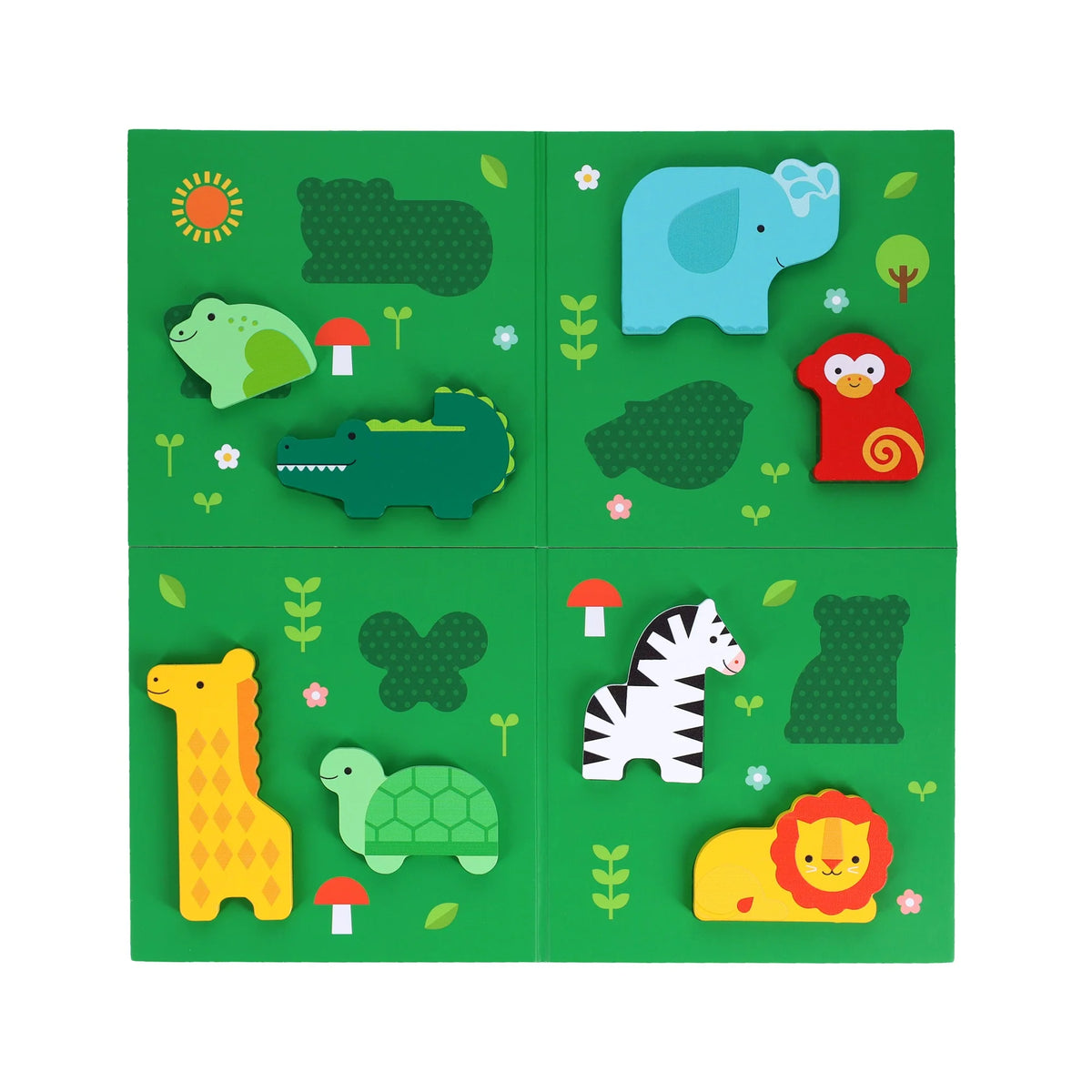 First Bingo Game: Animal Friends