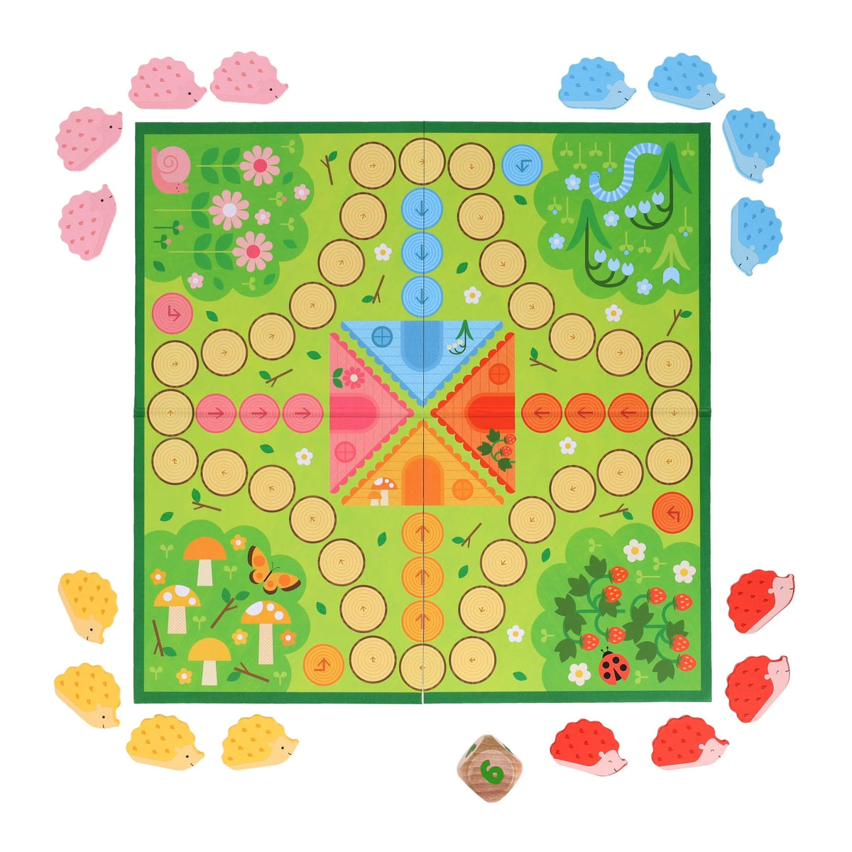 Hurry Home, Hedgehogs! A Prickly Racing Game
