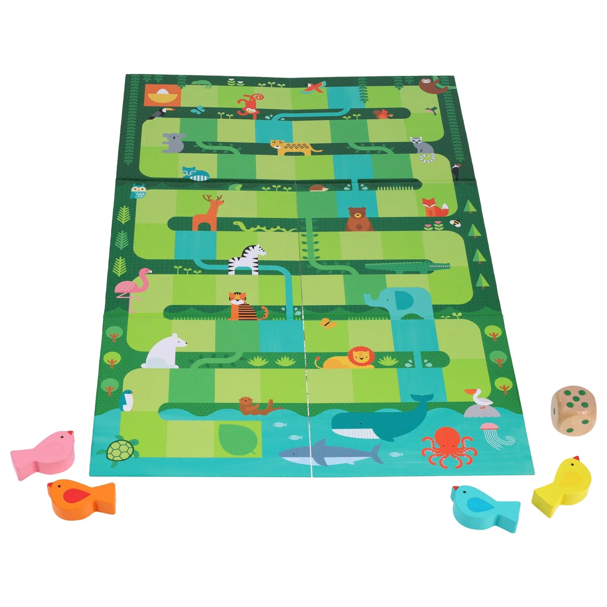 Slides and Climbs: A Get to the Top Game