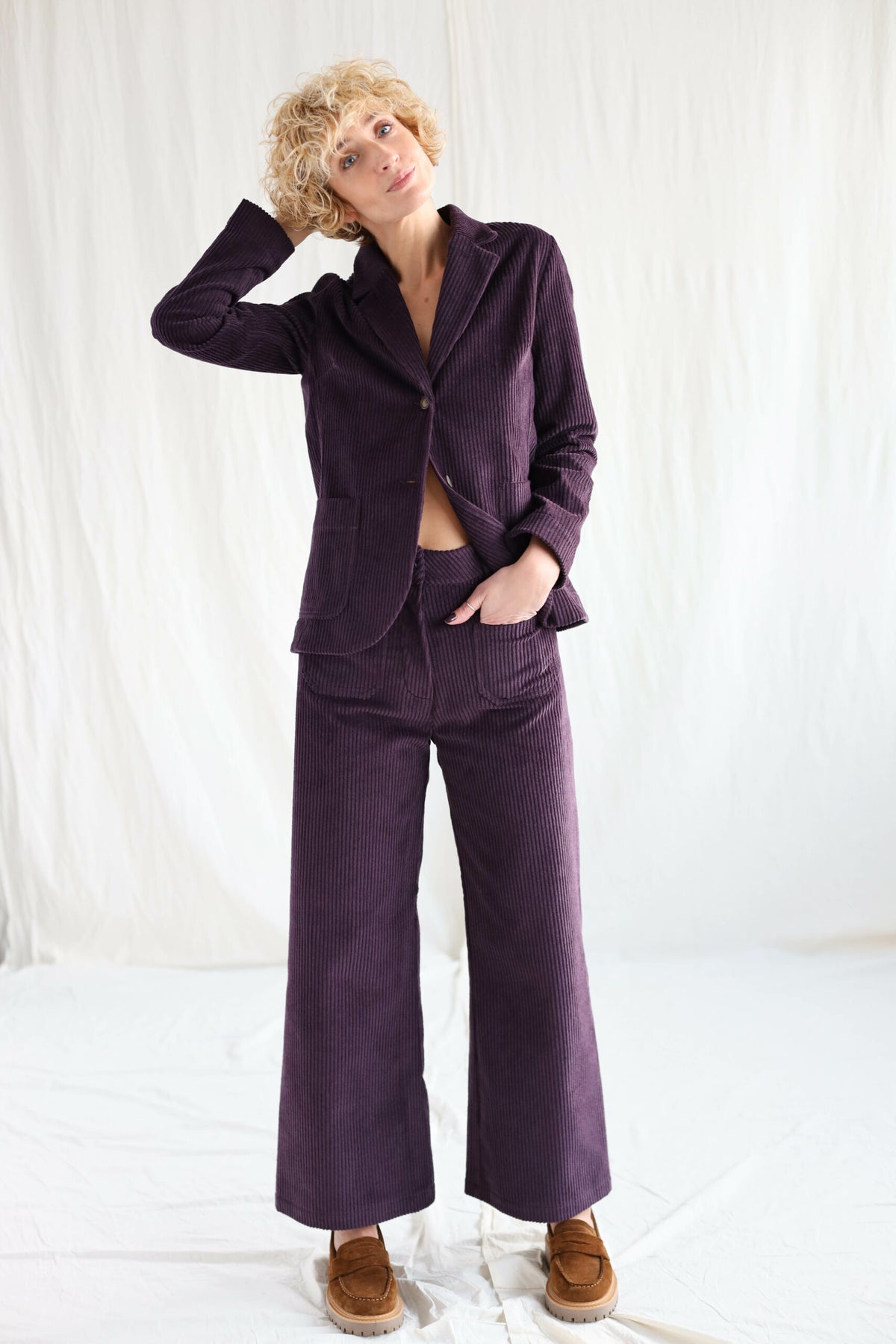 Wide Wale Blazer