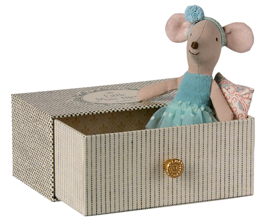 Dancing Mouse in Daybed - Little Sister (blue)