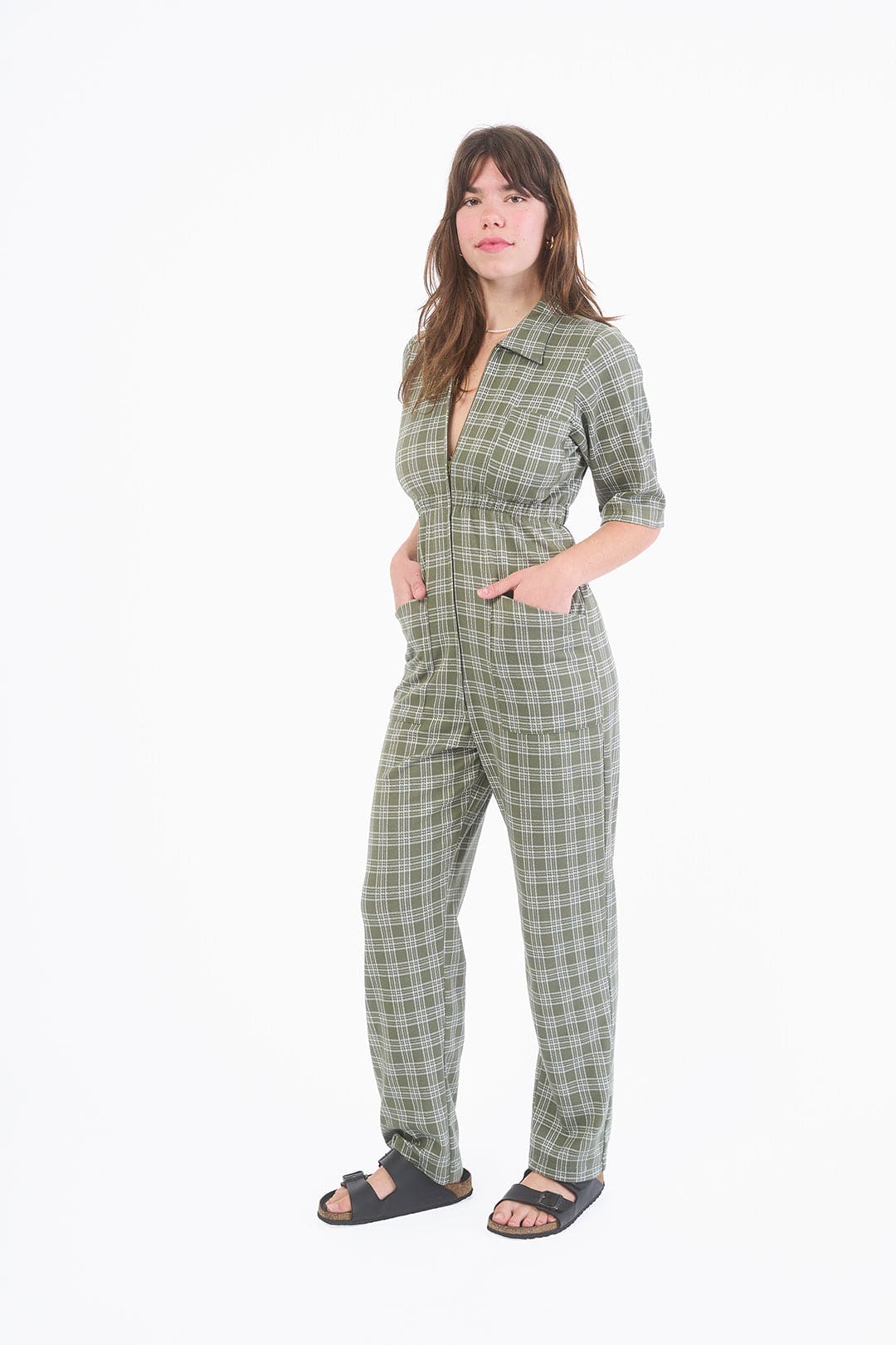 Unionsuit - Olivie Plaid