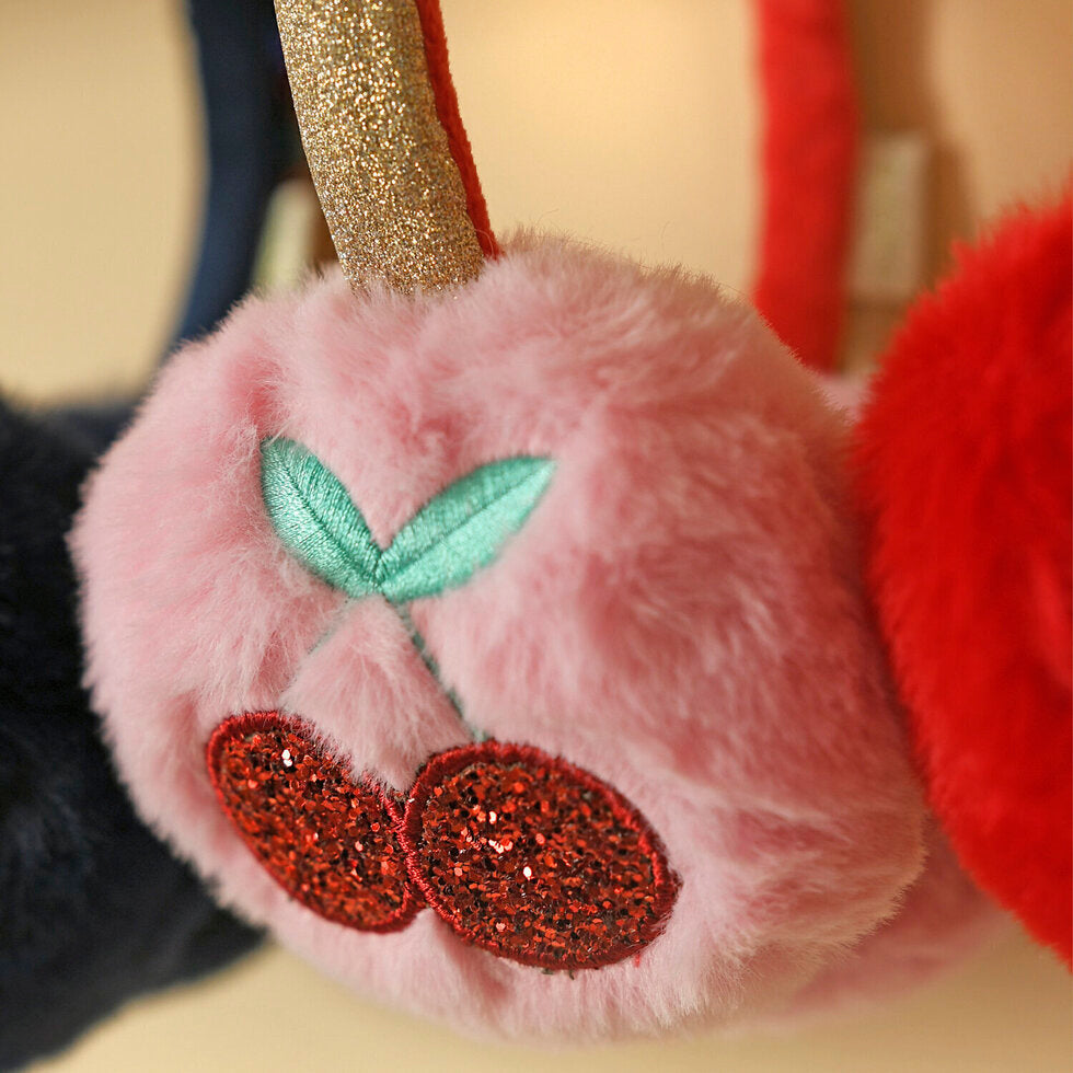 Cheerful Cherry Earmuffs