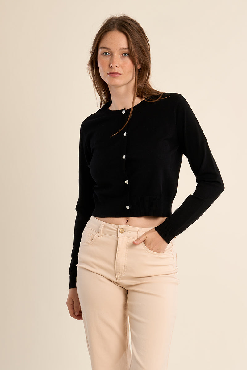 Spring Cardigan - Black
