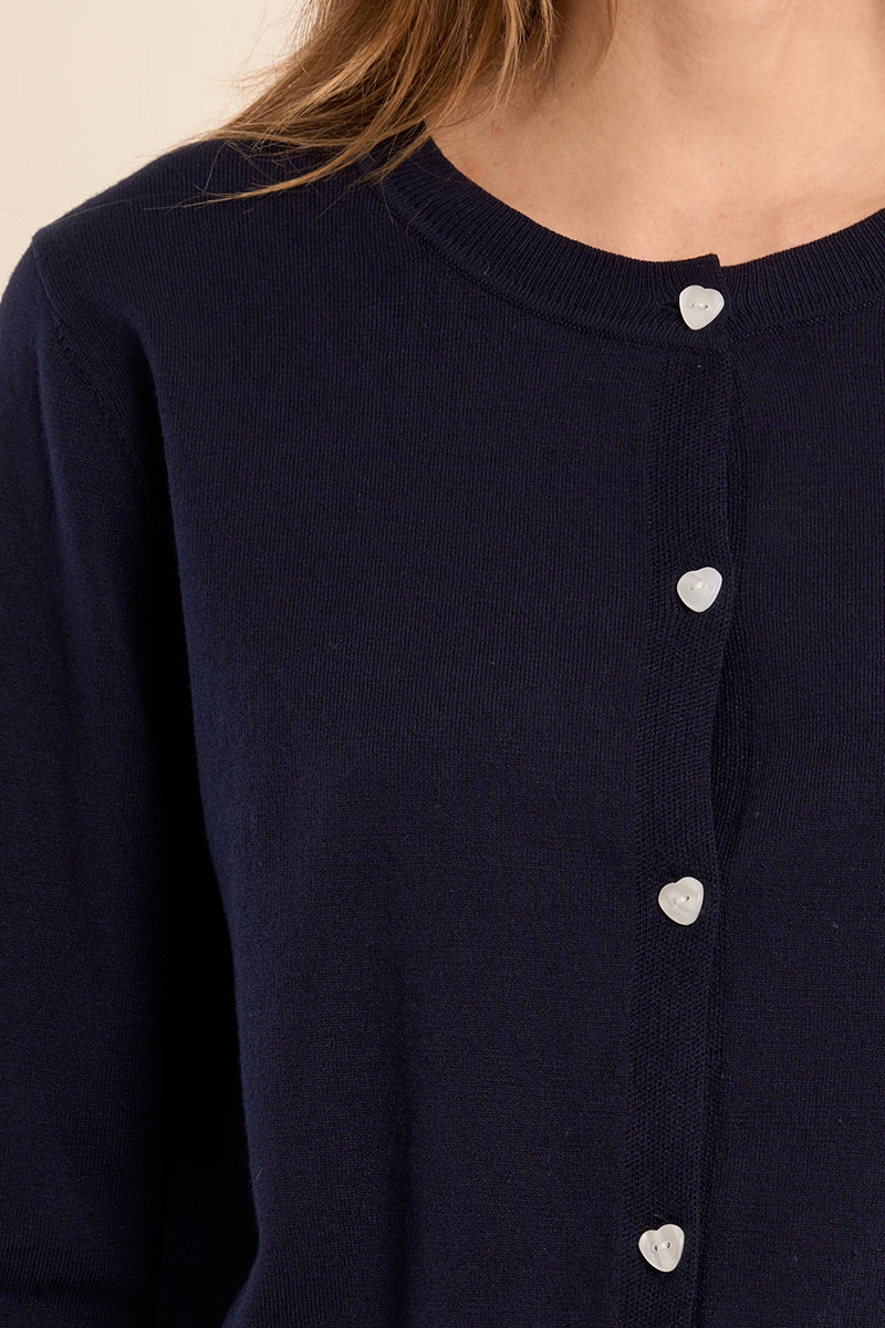 Spring Cardigan - Navy
