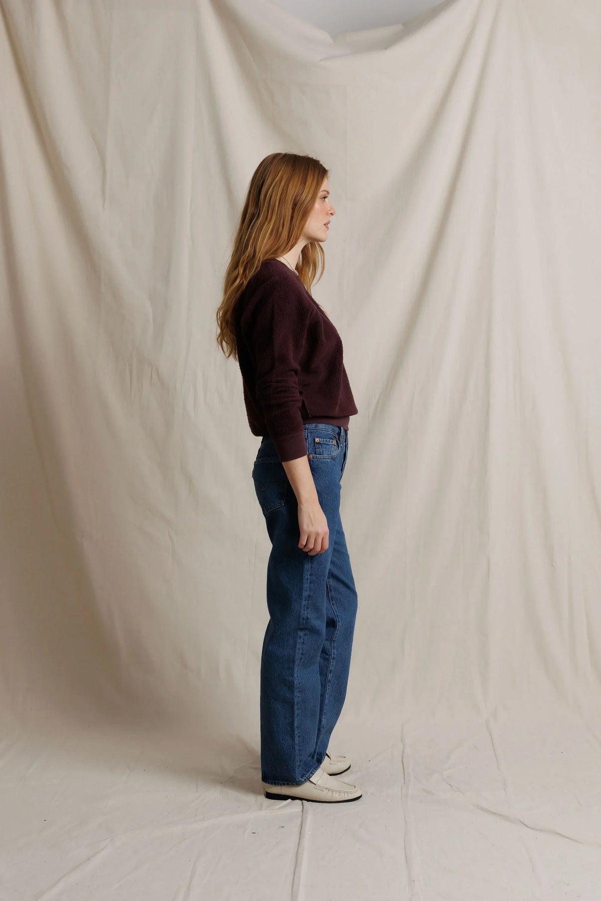 Ziggy Sweatshirt - Cherry Lacquer