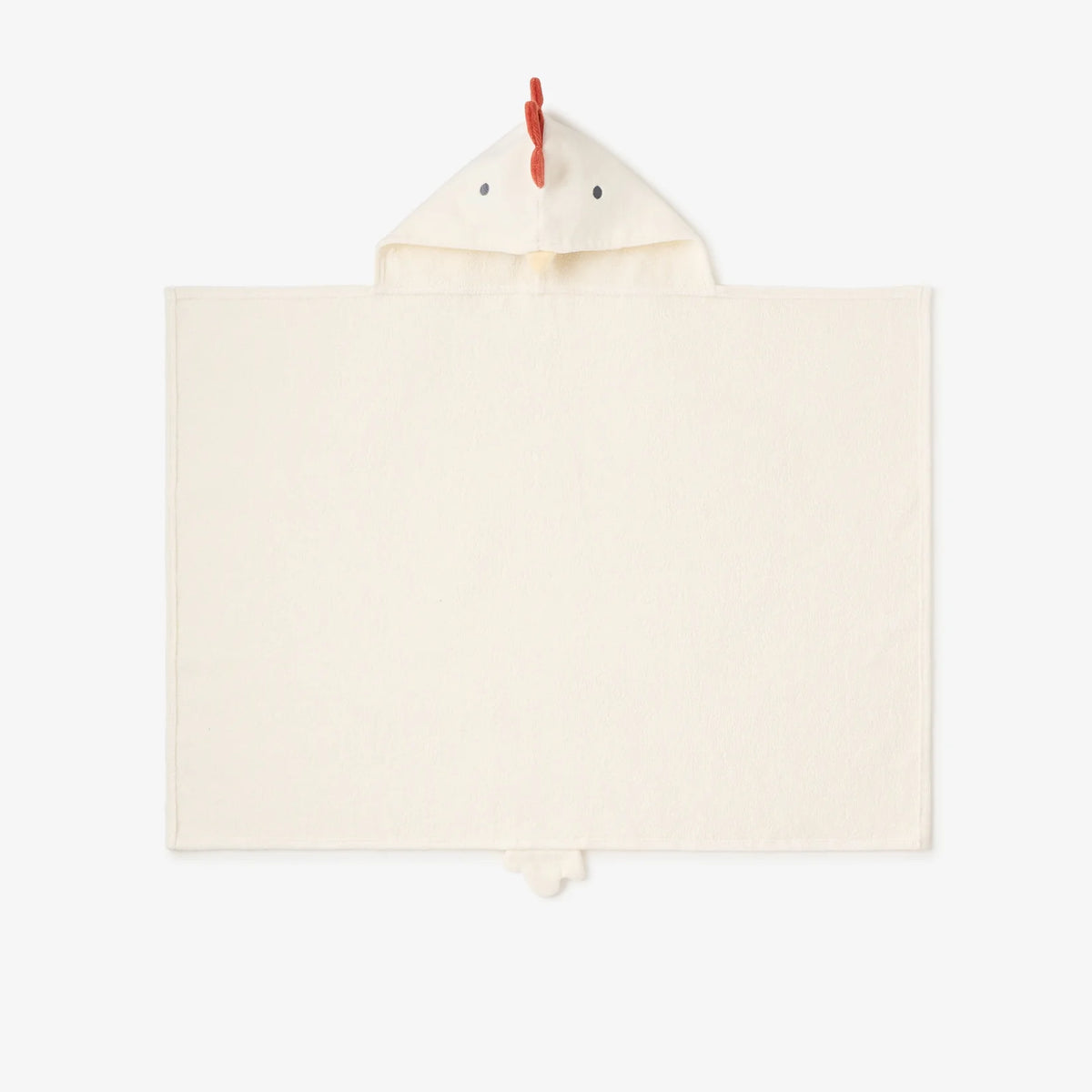 Rooster Hooded Baby Bath Wrap