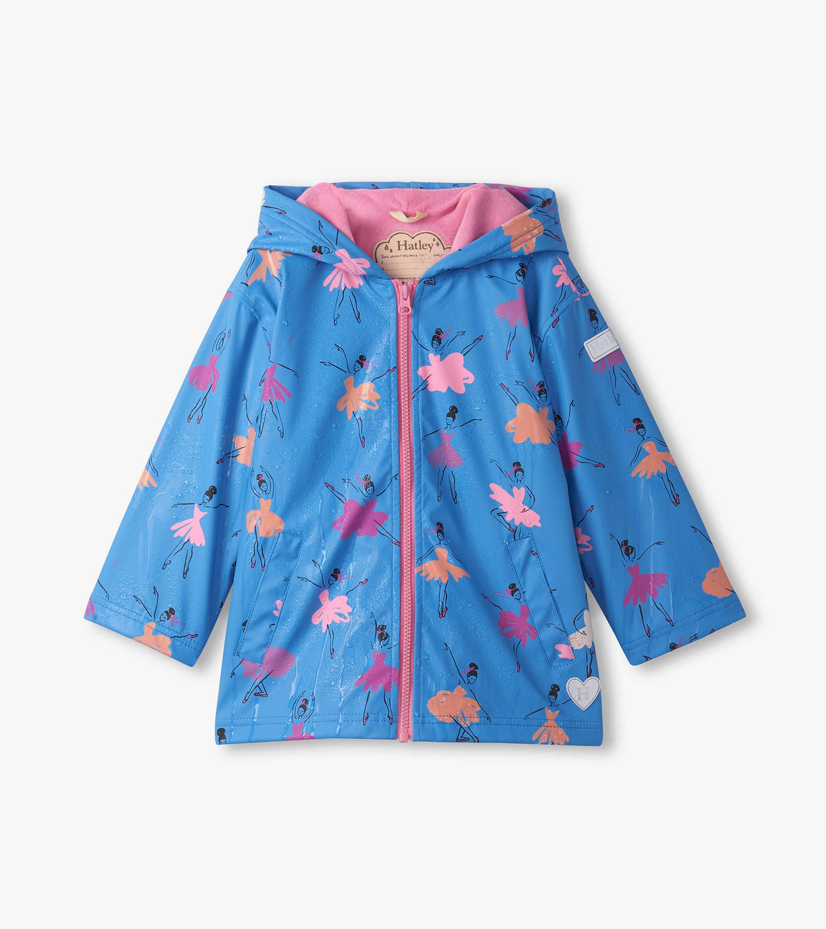 Ballet School Color Changing Raincoat
