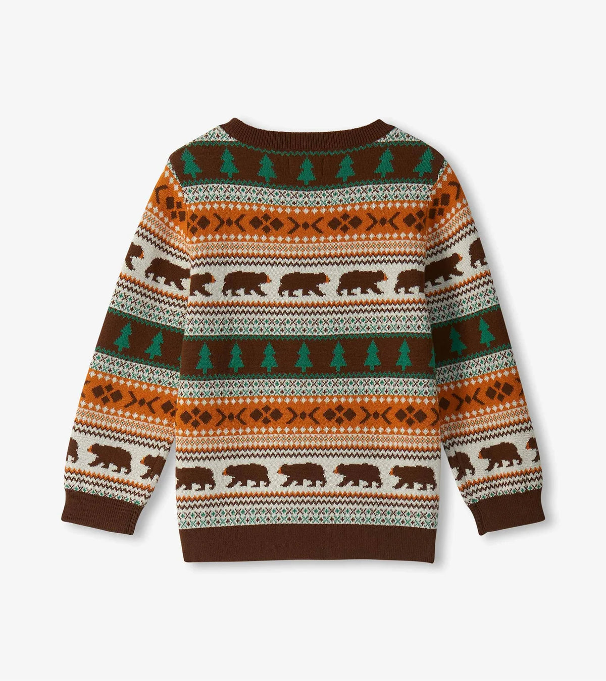 Baby Forest Bear Crew Neck Sweater