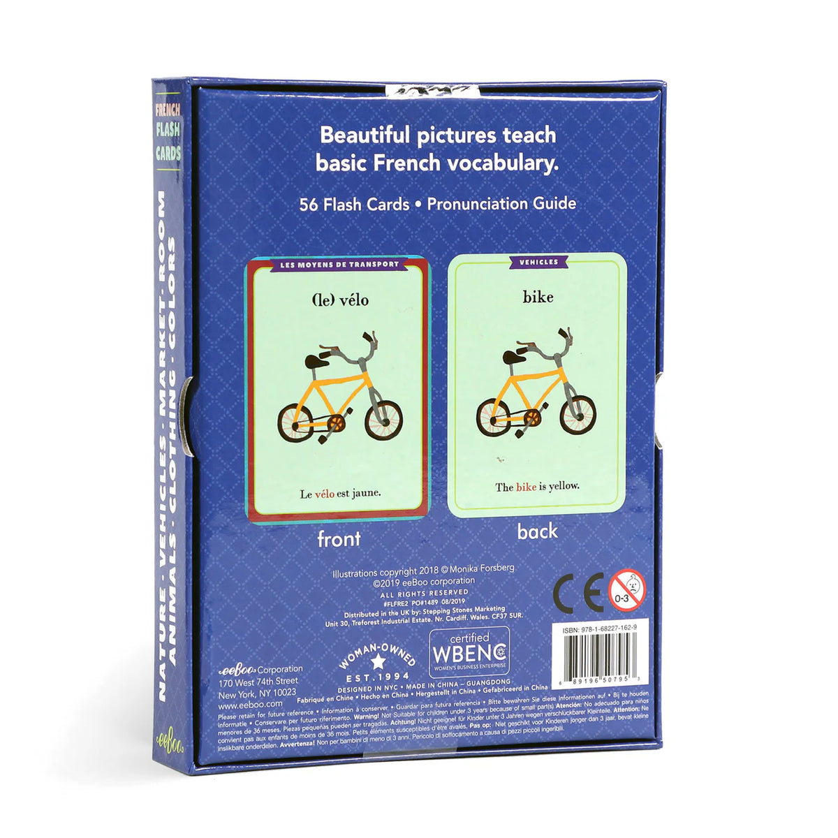French Vocabulary Flash Cards