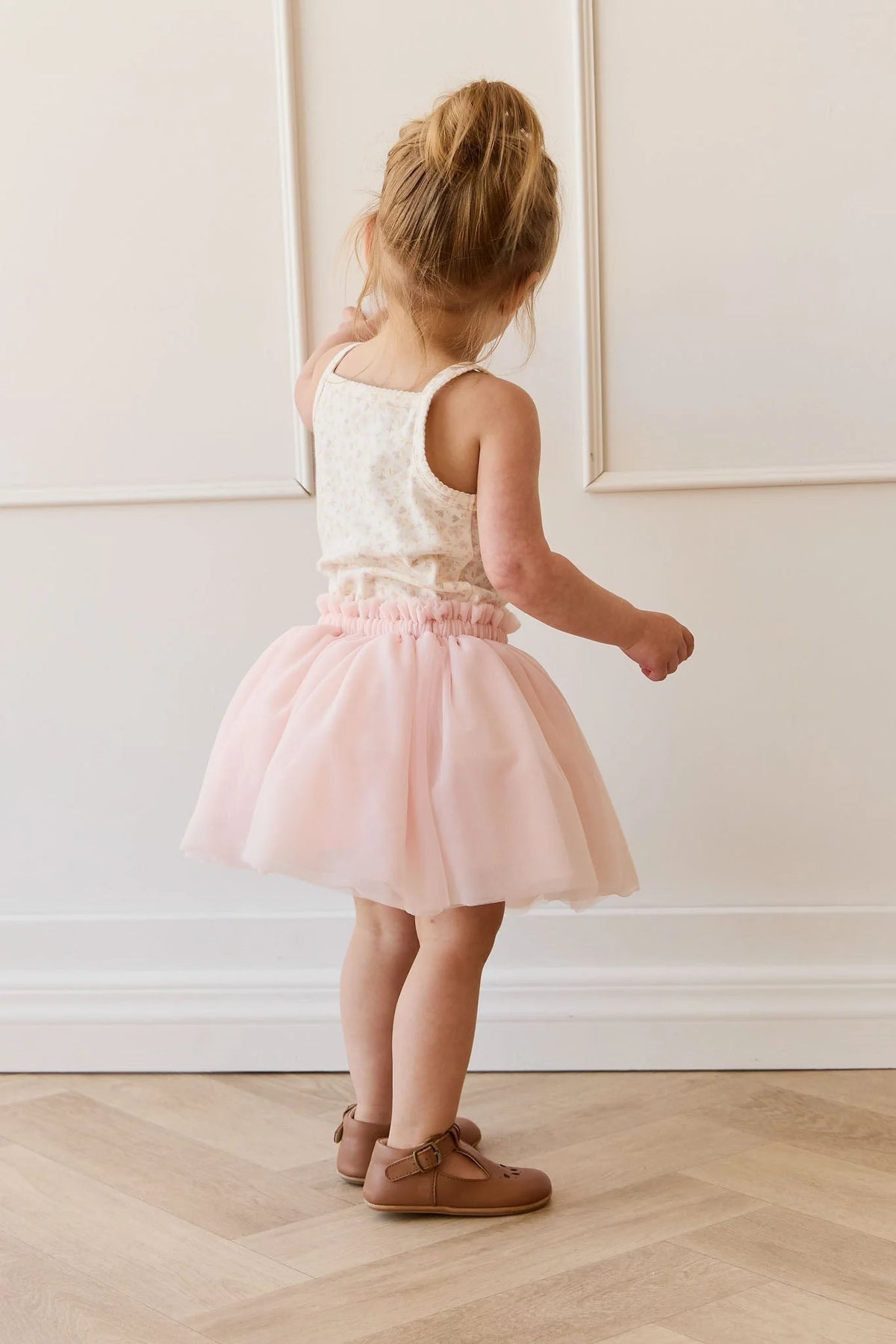 Lilah Skirt - Soft Misty Rose