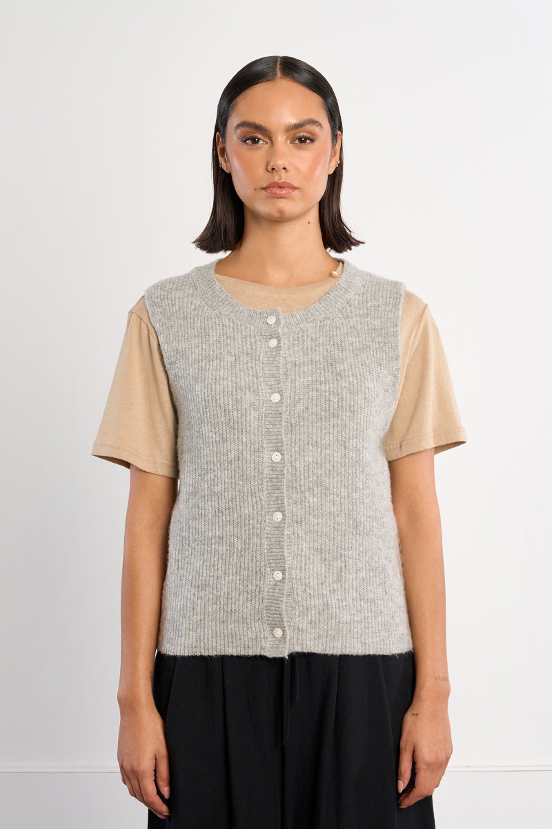 Sweater Vest - Grey