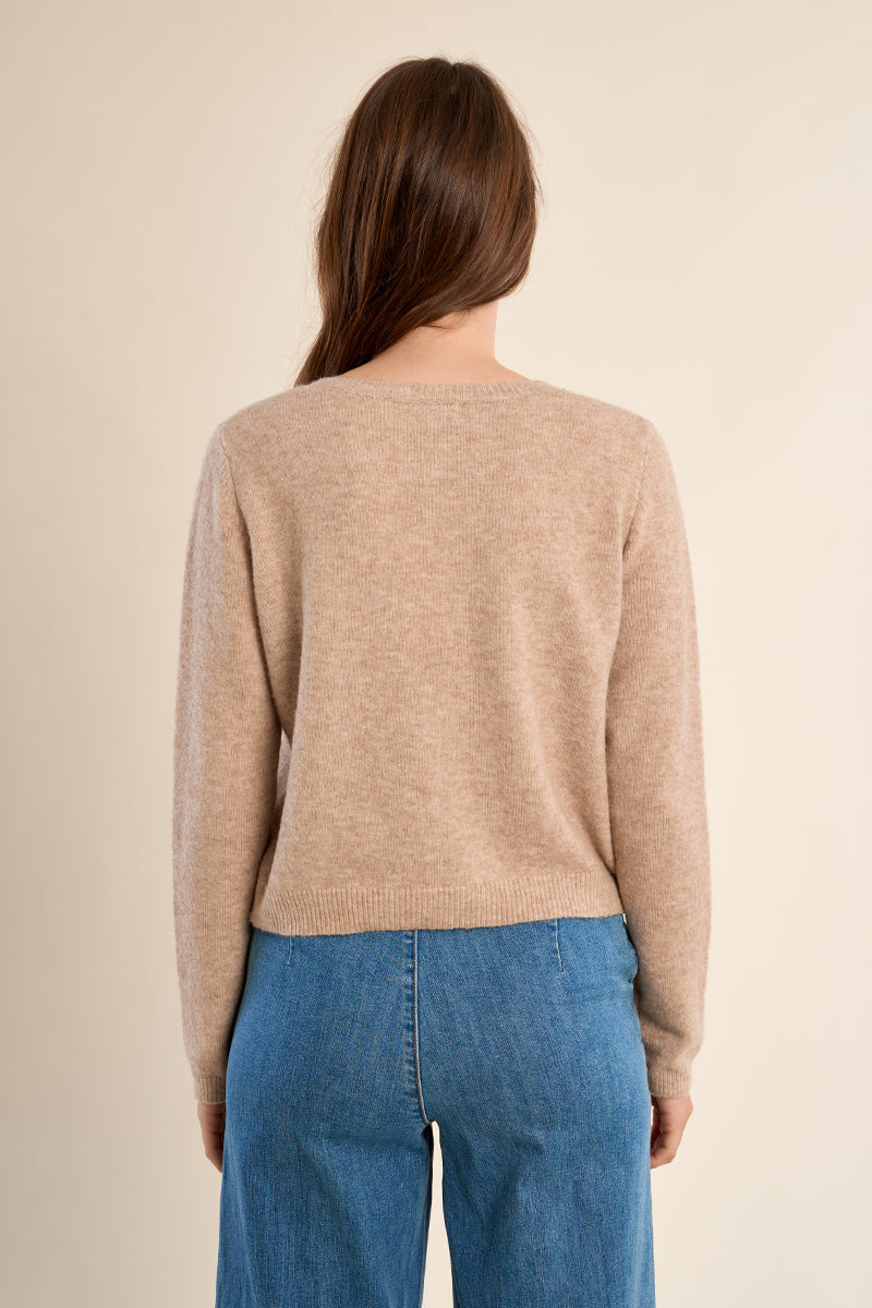 Classic Cardigan - Tan