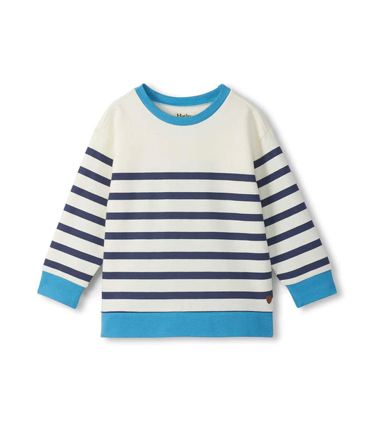 Stripes Pullover Sweatshirt