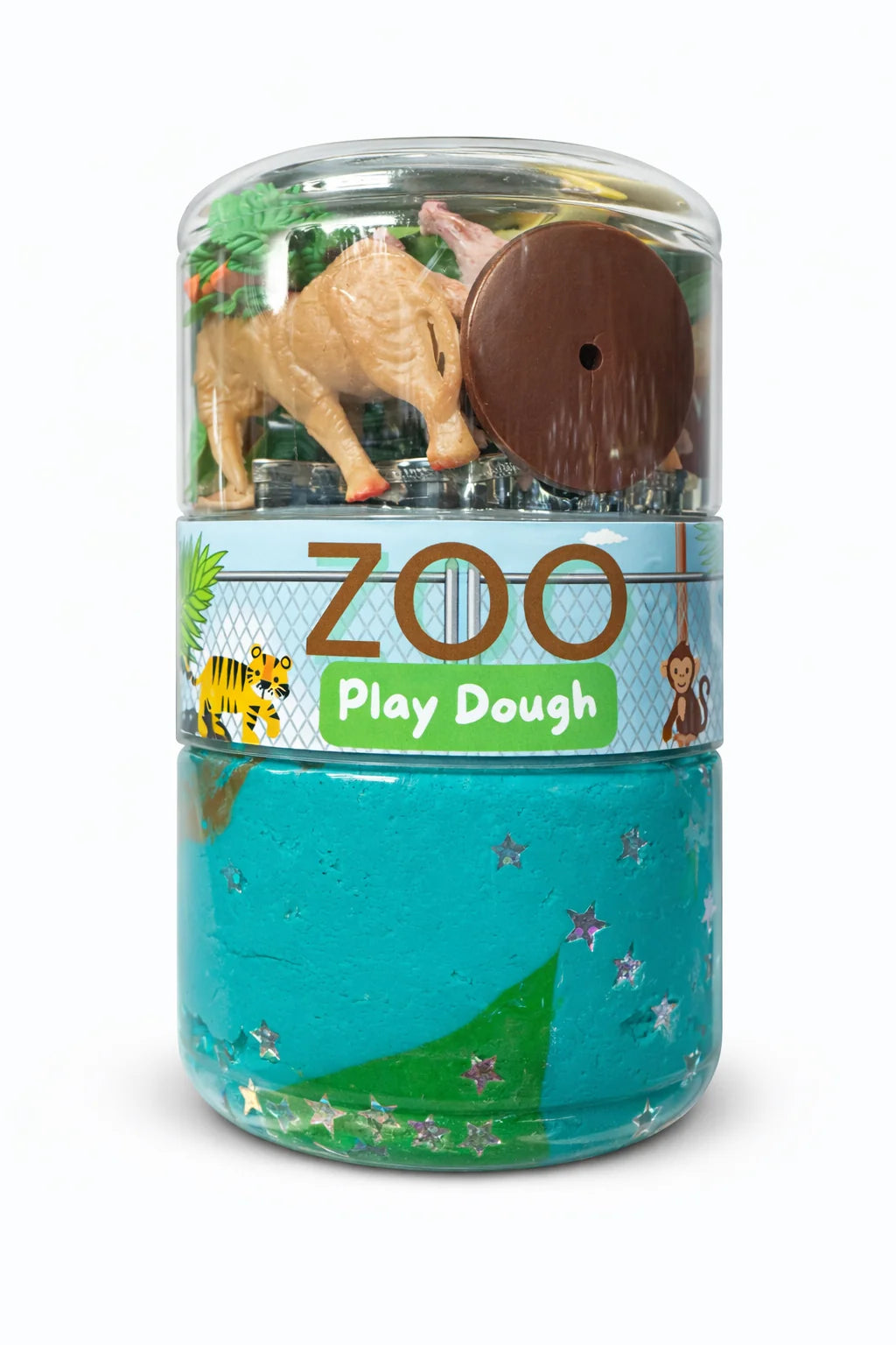 Zoo Play Dough Jar