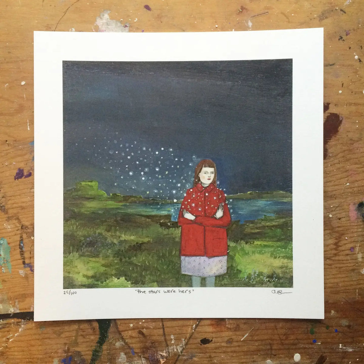 The Stars Were Hers - Print