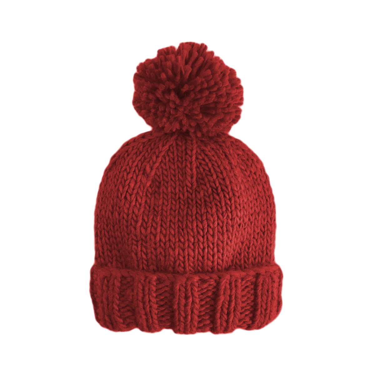 Red Pom Hat