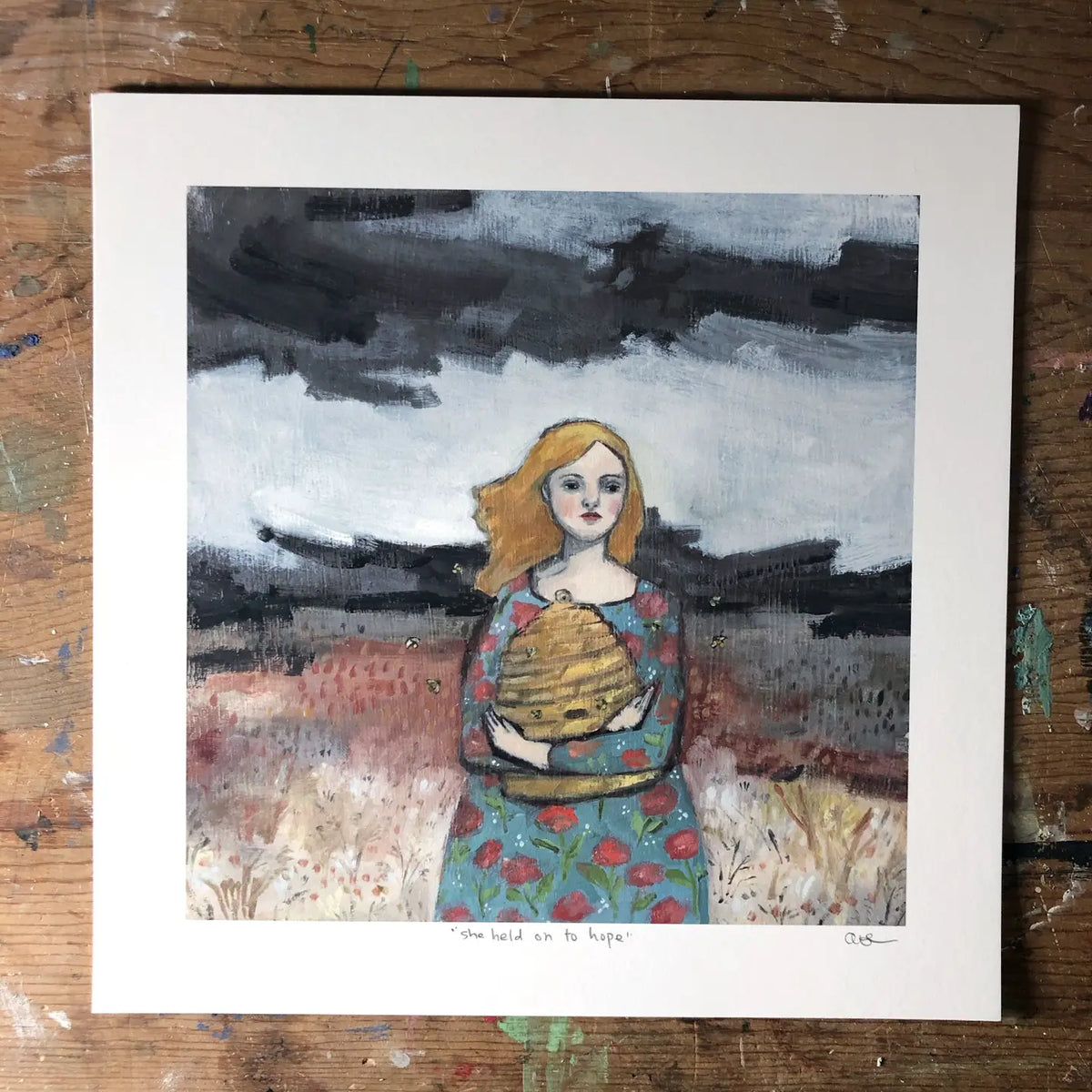 She Held On To Hope - Giclee Print