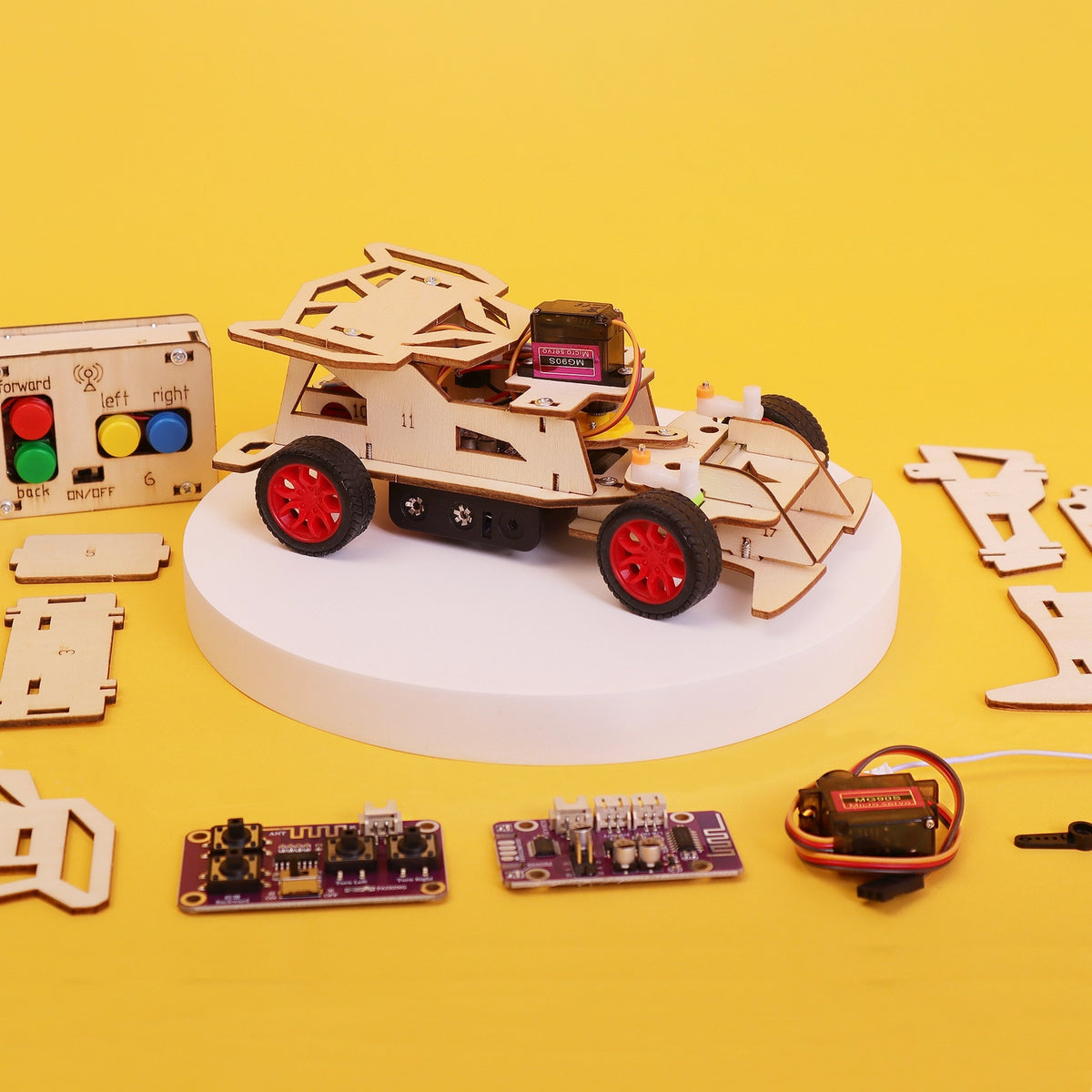 Car Diy Kit, Educational Stem Toy